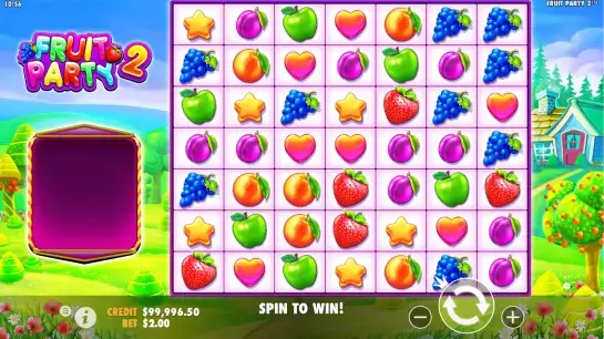 Fruit Party 2 Slot - Wilds und Kaskadierend